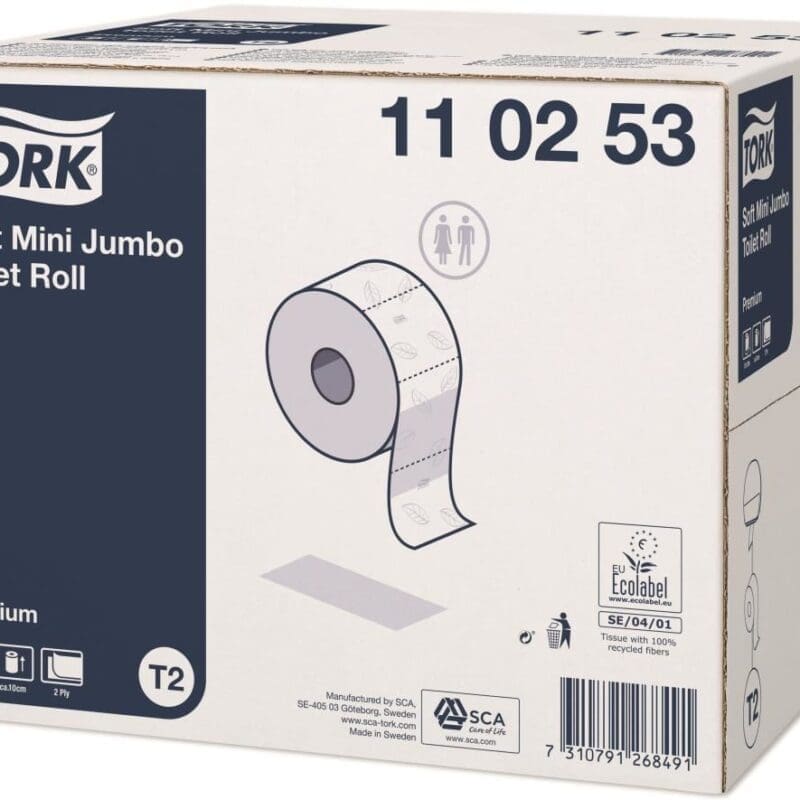 Tork Premium Toiletpapier Mini Jumbo 2-lgs - 110253