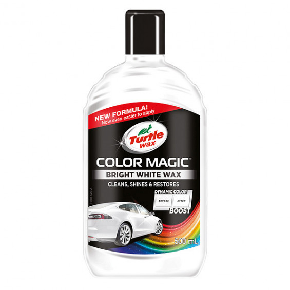 Turtle Wax 52712 Color Magic Bright White 500ml - 1830850