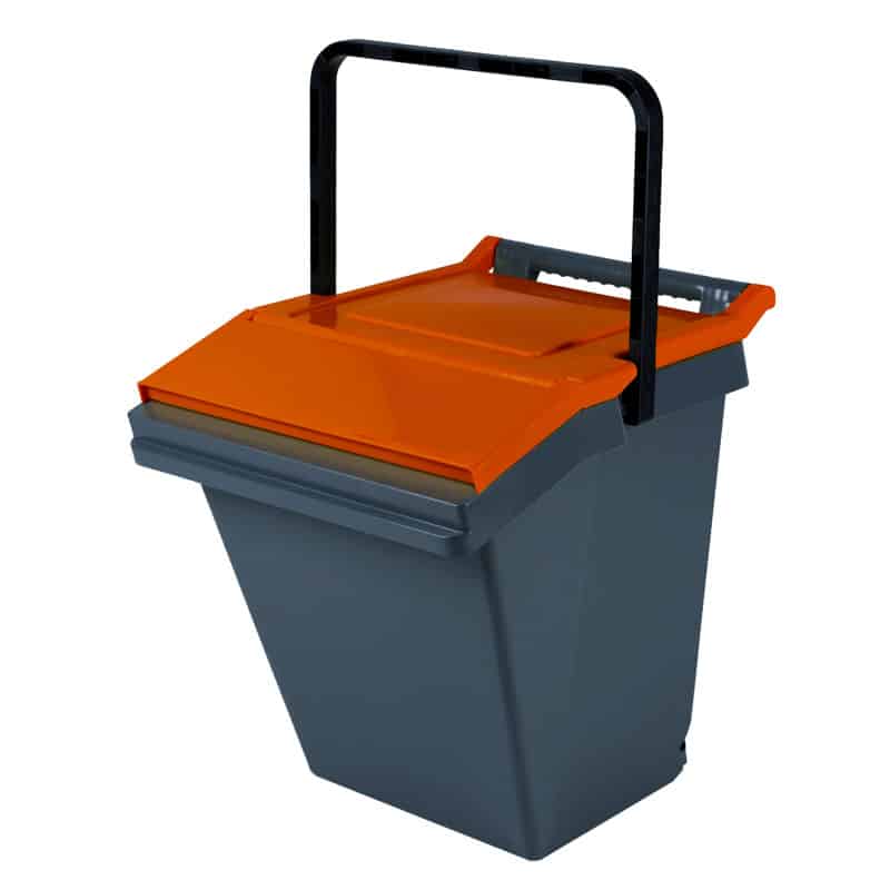 Easytech 40 liter grijs, oranje - VB 188000