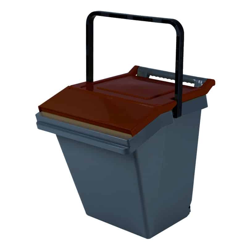 Easytech 40 liter grijs, bruin - VB 188024