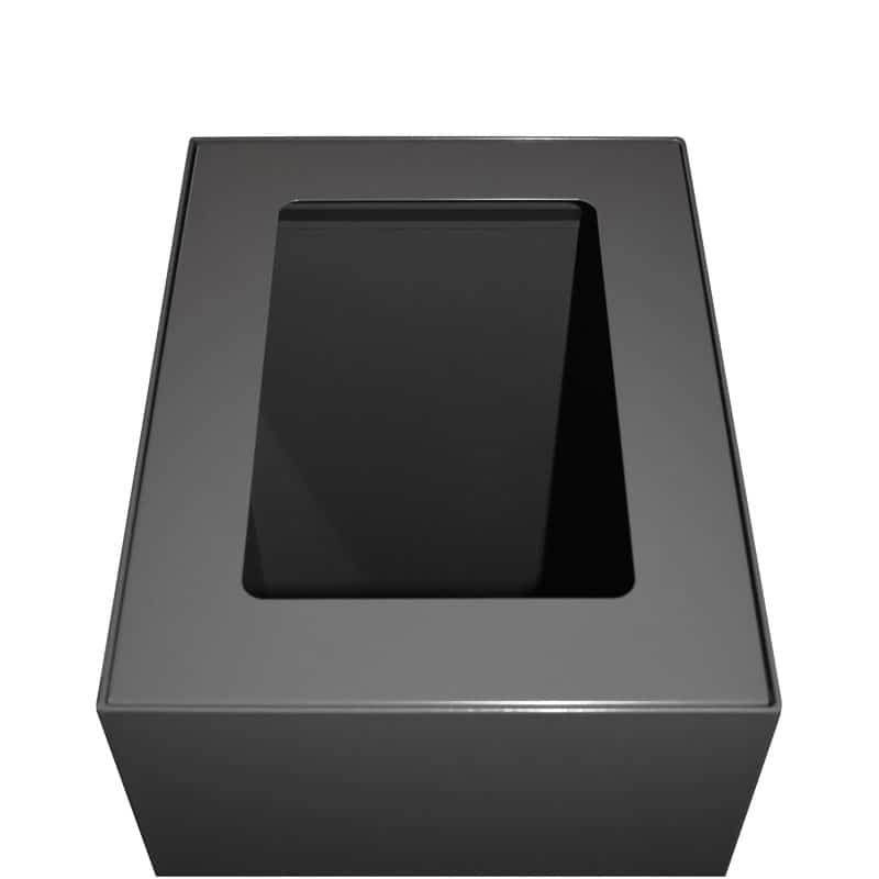 Top modulaire afvalscheidingsunit 60 liter donkergrijs - VB 191161