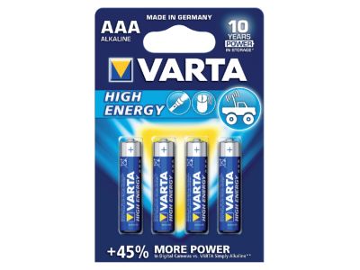 Varta Batterijen Longlife Power LR03/AAA 1