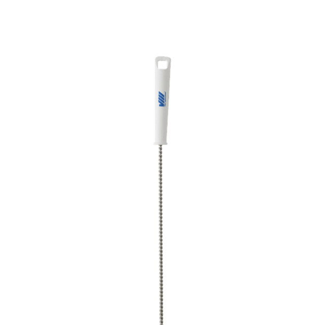Vikan Hygiene Flexibele RVS kabel met wit handvat 75cm - 53515