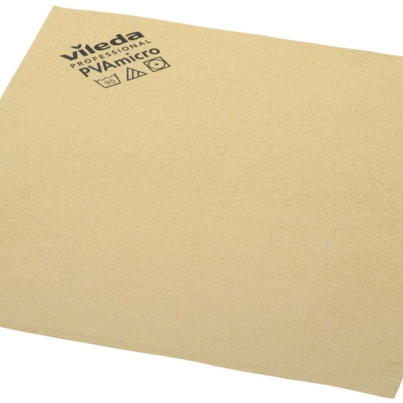 Vileda Microvezeldoek PVA 38x35 cm Geel 5 stuks - 143592
