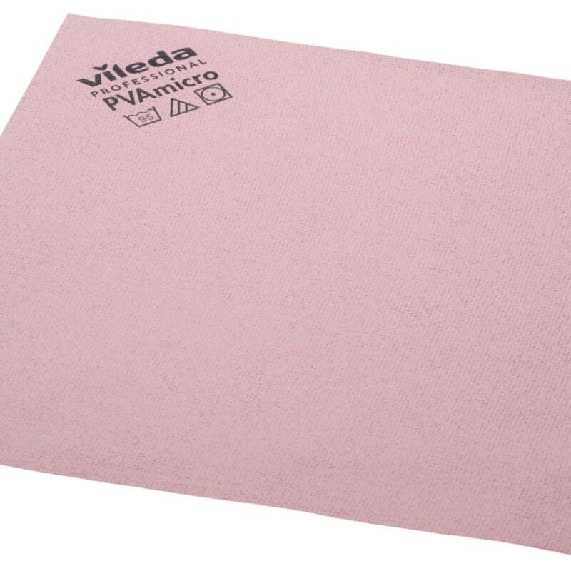 Vileda Microvezeldoek PVA 38x35 cm Rood 5 stuks - 143591