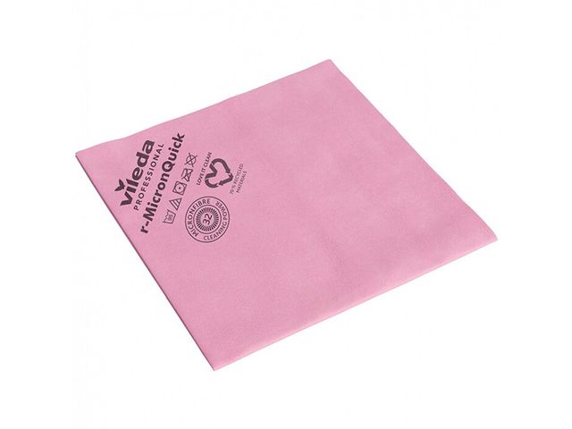 Vileda Microvezeldoek r-Micronquick 38x40 cm Rood 5 stuks - 170636