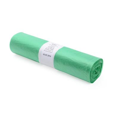 Waszak HDPE 58x100cm 15my groen - 183891