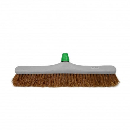 Zaalveger kunststof 50cm met kokos vezel en steelbevestiging - 10123109