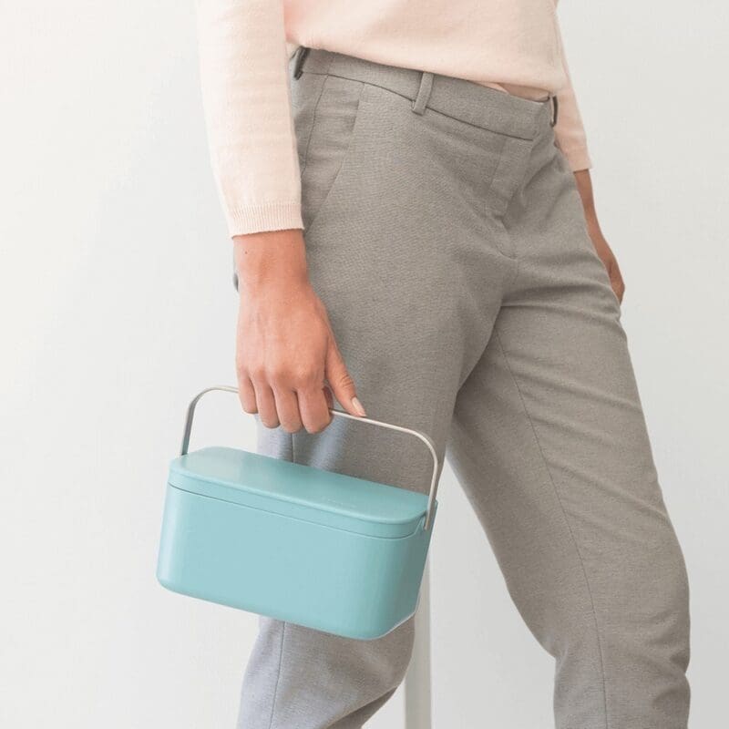 Brabantia Sinkside Aanrecht Afvalbakje 1,8L mint - VB 117565 - Afbeelding 2