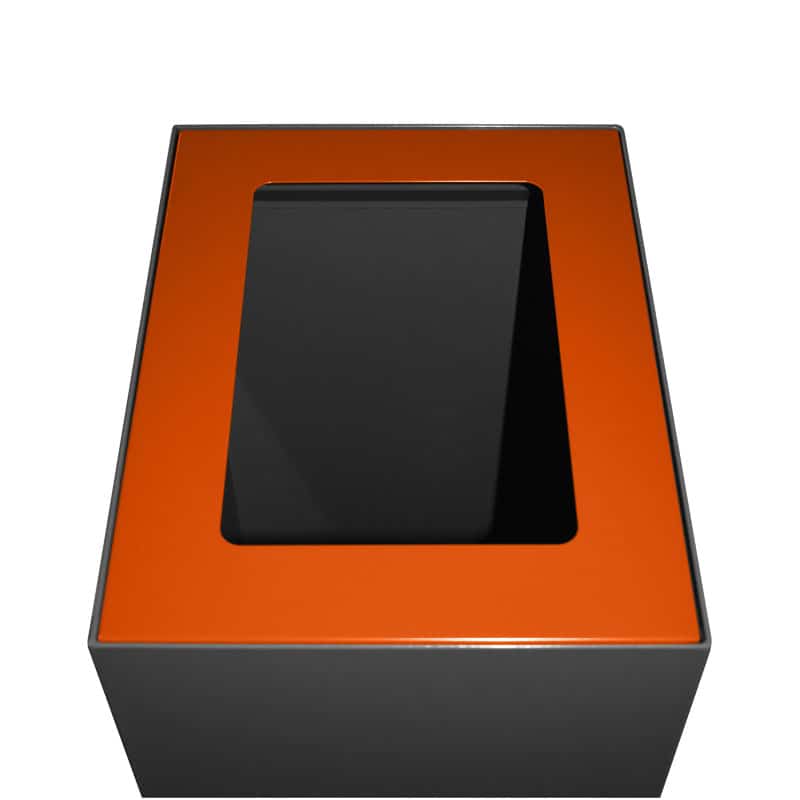 Top modulaire afvalscheidingsunit 60 liter oranje - VB 191222